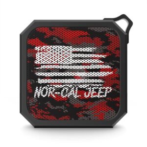 Red Camo Nor-Cal Jeep Speaker