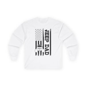 Jeep Dad Flag Long Sleeve Tee