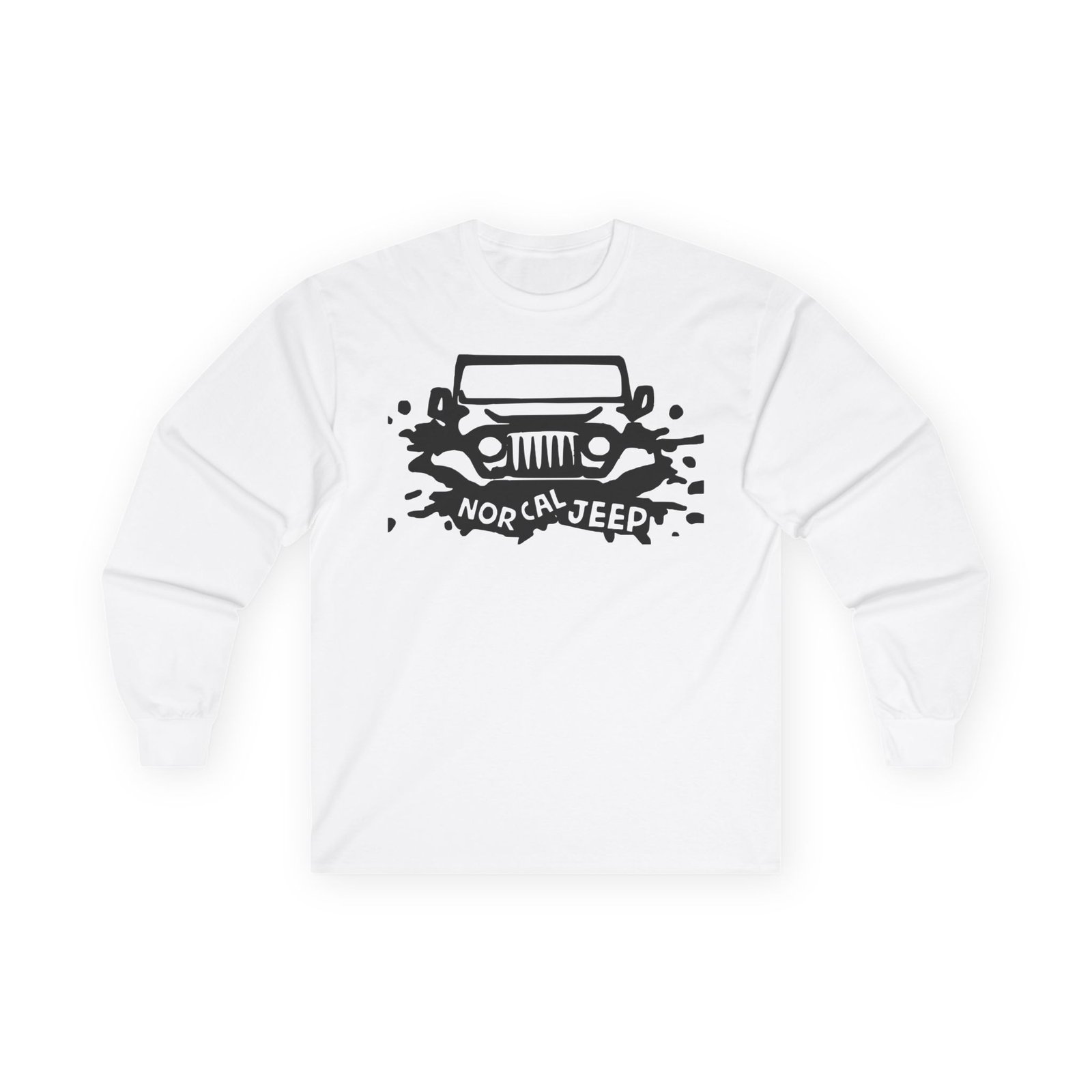 Mud Jeep Long Sleeve Tee