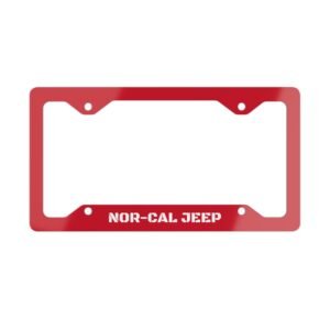License Plate Frame "Red"